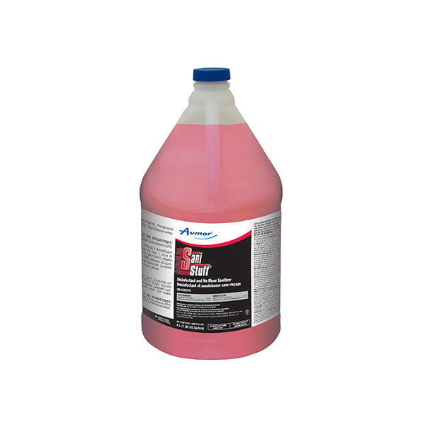 Avmor Sani Stuff Disinfectant and No Rinse Sanitizer 2x1G