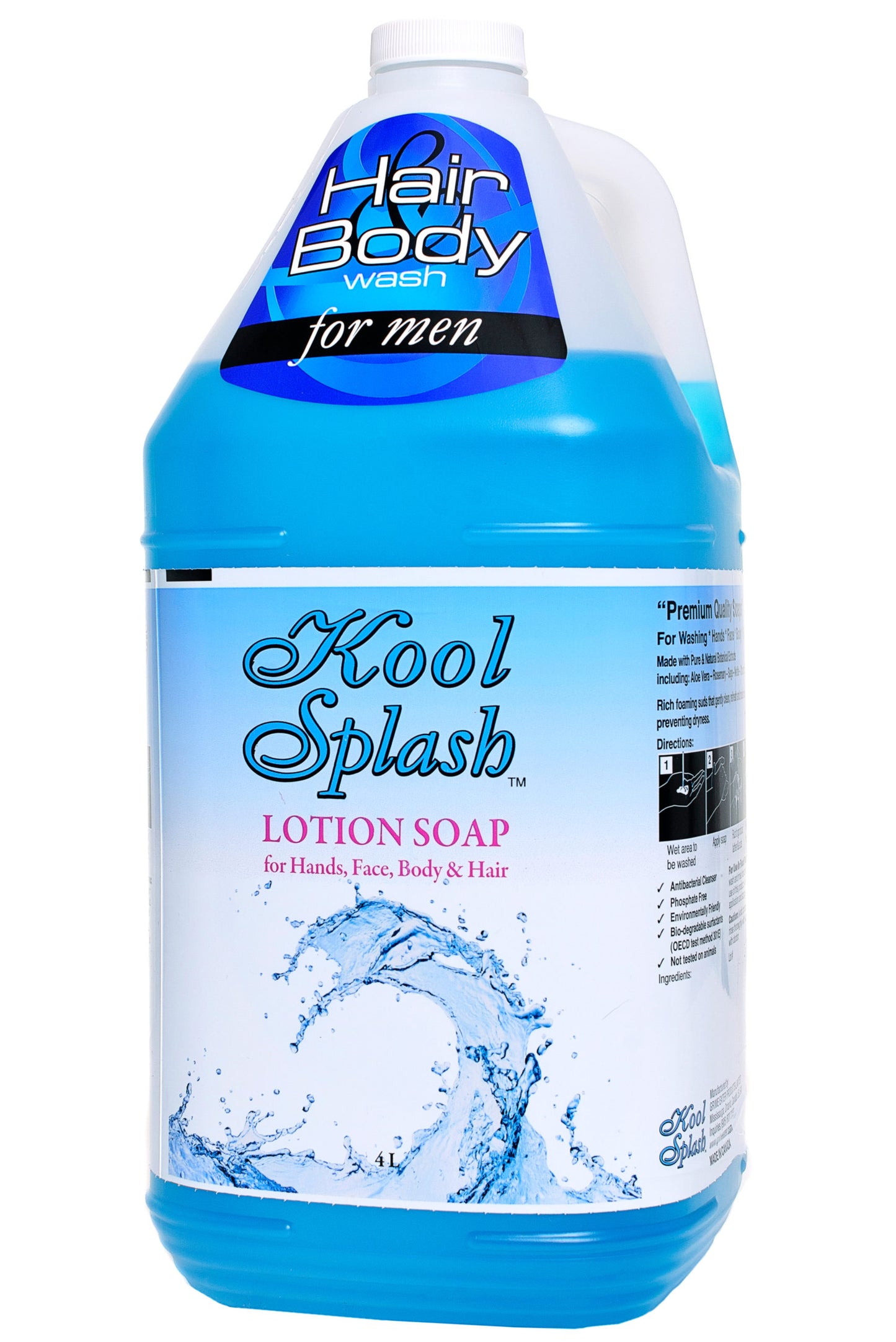 Grime Eater Kool Splash Hair + Body Wash 4X4L / 6X1L