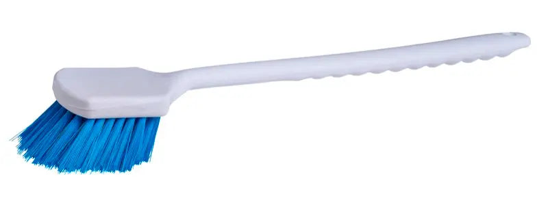 20" Long Handle Pot Brush - Blue