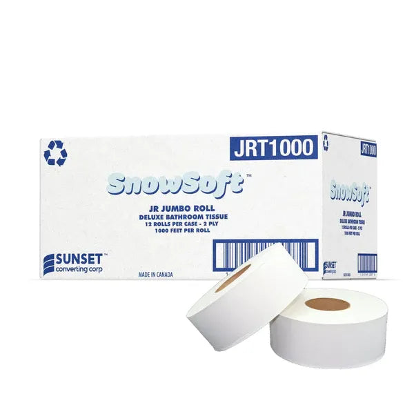 SNOWSOFT JRT 1000 12 ROLLS X 1000FT