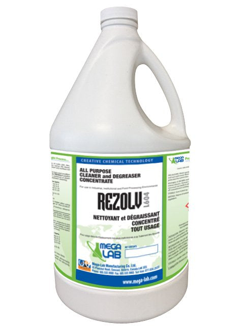 Megalab Rezolv Food Grade Degreaser 4X4 / 20L