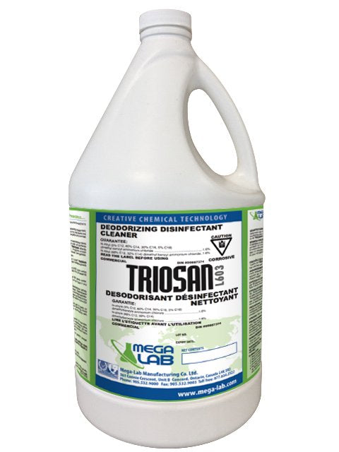 Triosan Dual Quat Disinfectant 4 X 4 L