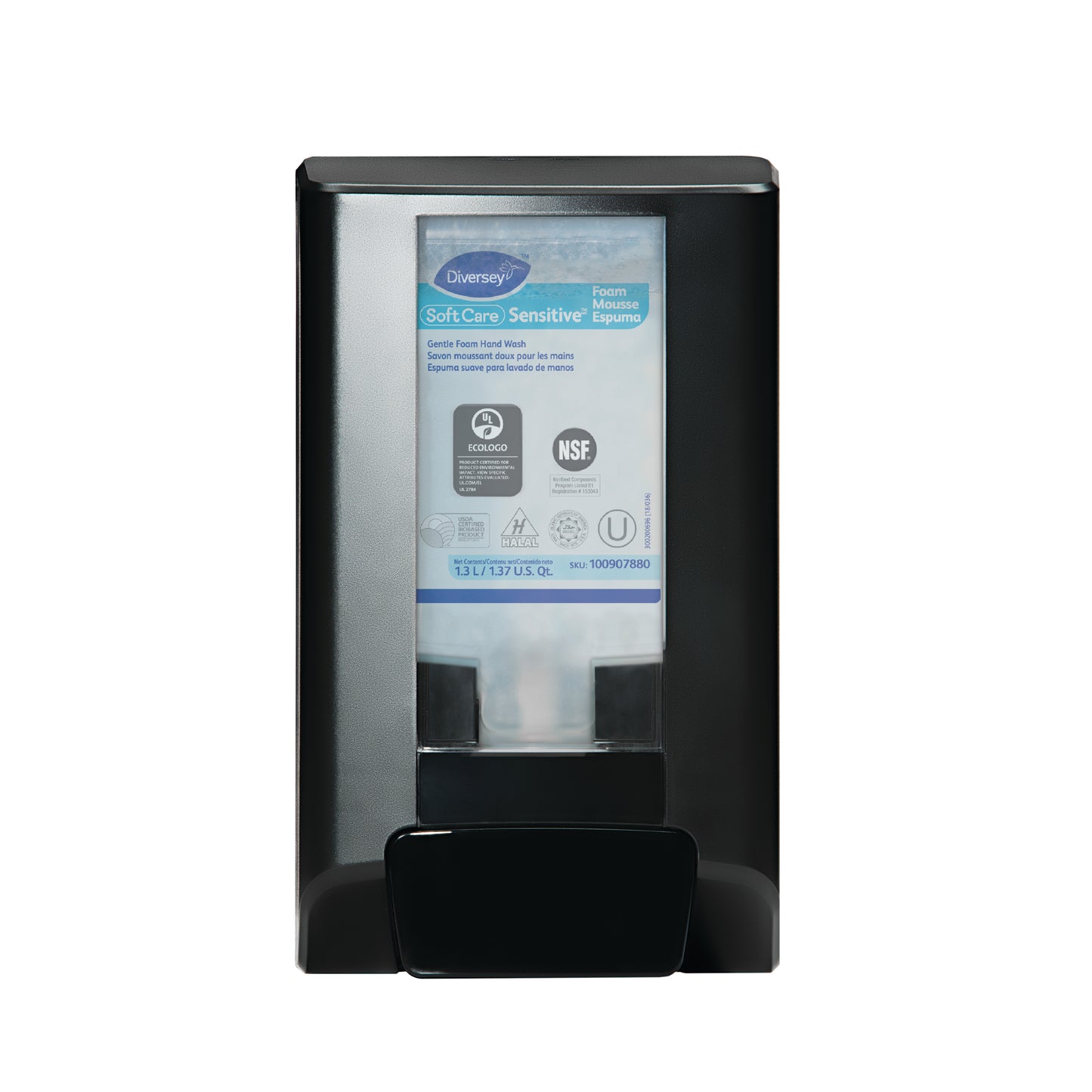 IntelliCareTM Manual Dispenser Black