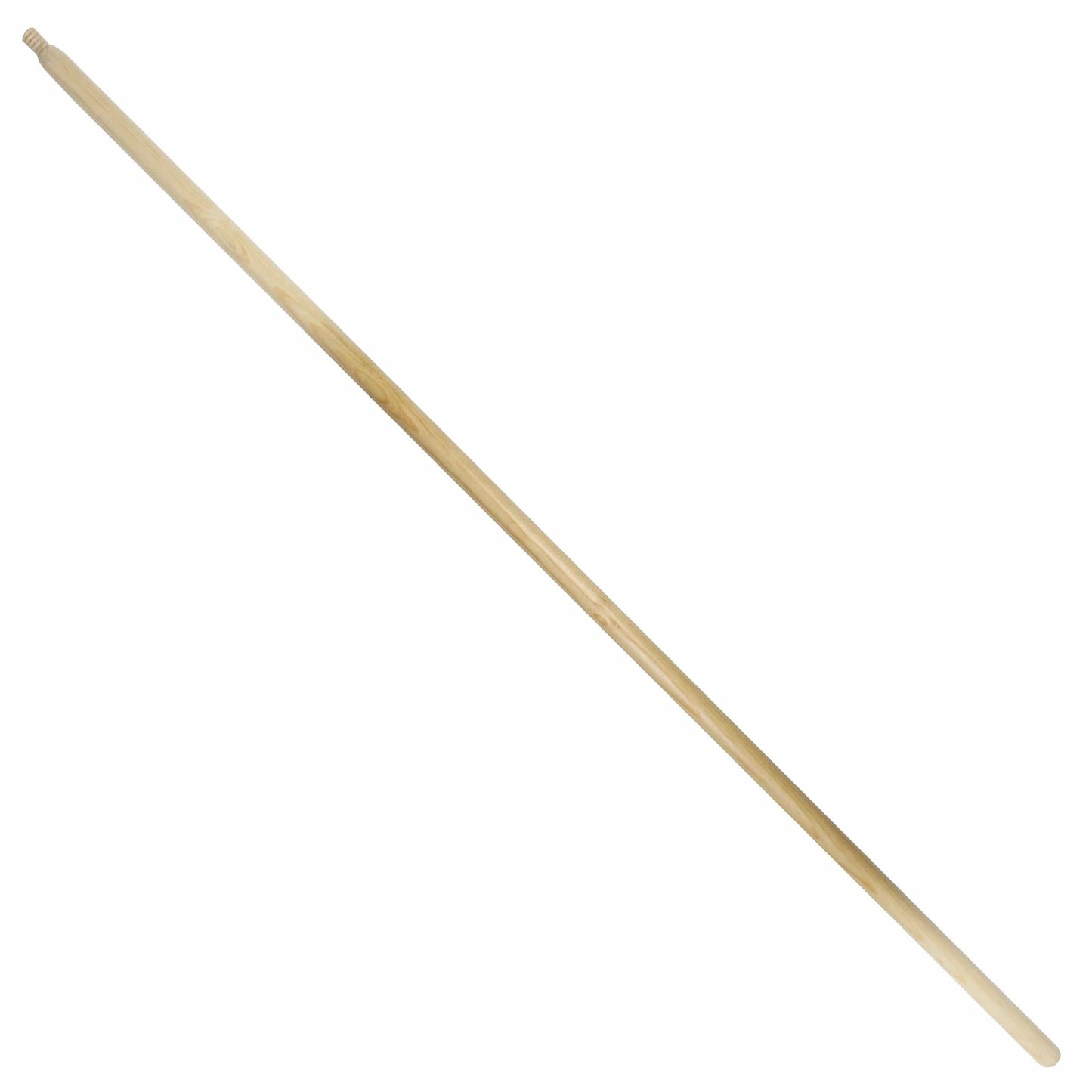 1 1/8" x 60" Threaded Lacq Wood Handle - 4072
