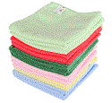 16"x16" Microfiber Cloth 240GSM Yellow (20 packs of 10) - 3130Y