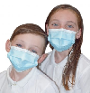 3-Ply Procedural Masks Childrens Size (40 boxes fo 50) - 7737
