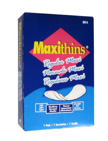 MT4 SOFT AND THIN SANITARY PADS (250/CS)