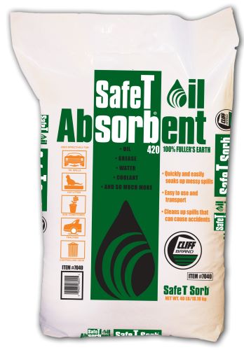 CLIFF SAFE-T-SORB OIL ABSRBANT18.1KG