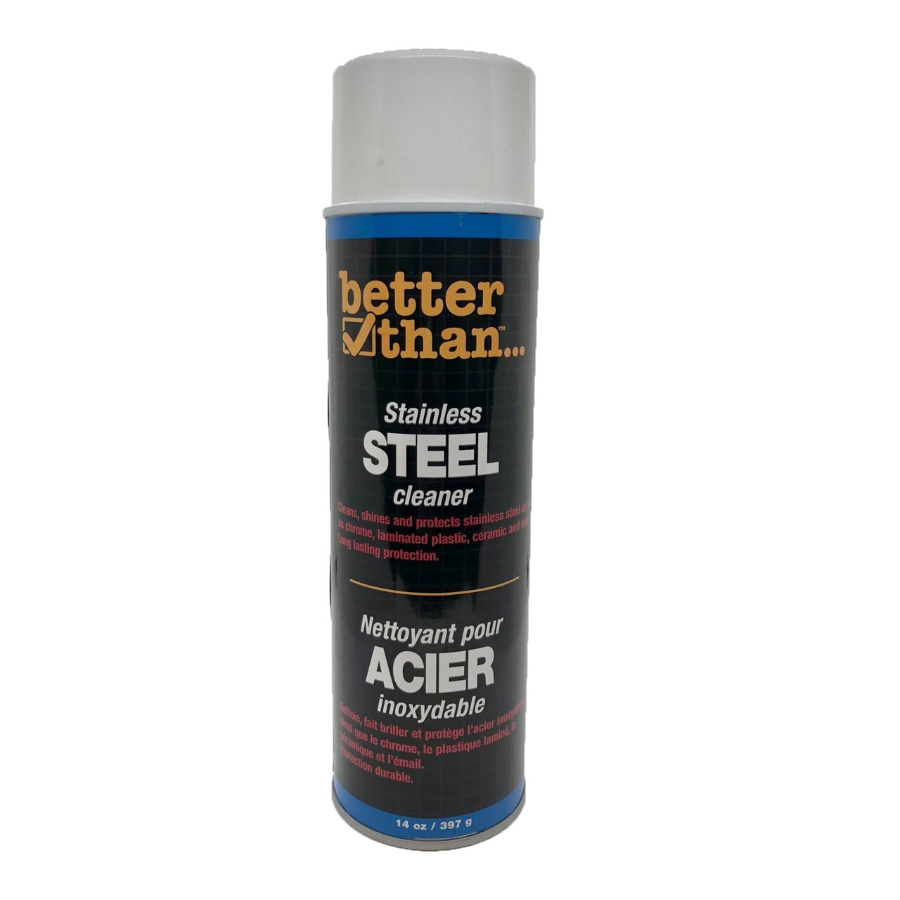 AEROSOL STAINLESS STEEL CLEANER 397G X 12