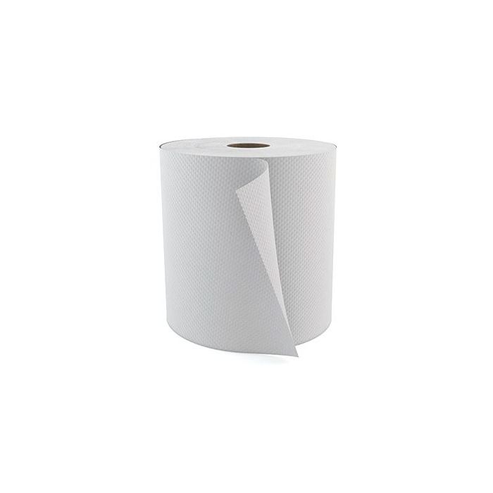 ROLL TOWEL WHITE 8" x 800' 6/CS