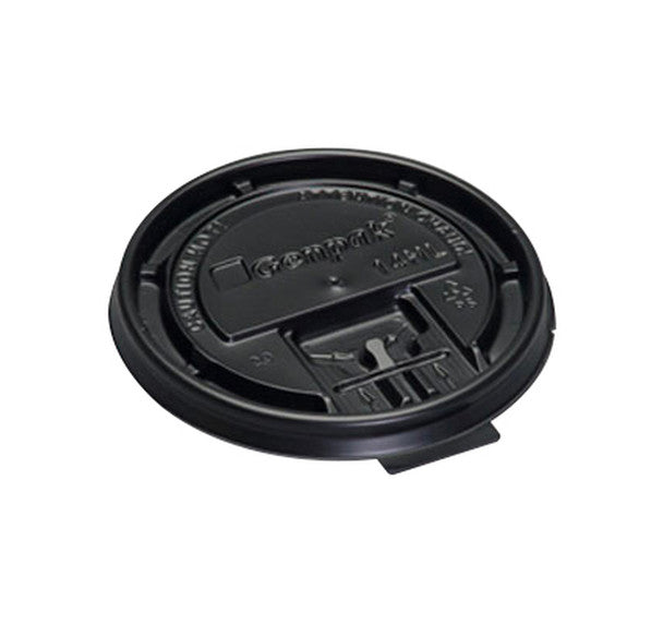 BLACK FLAT LID FOR 10OZ - 20OZ - 14HL-BL