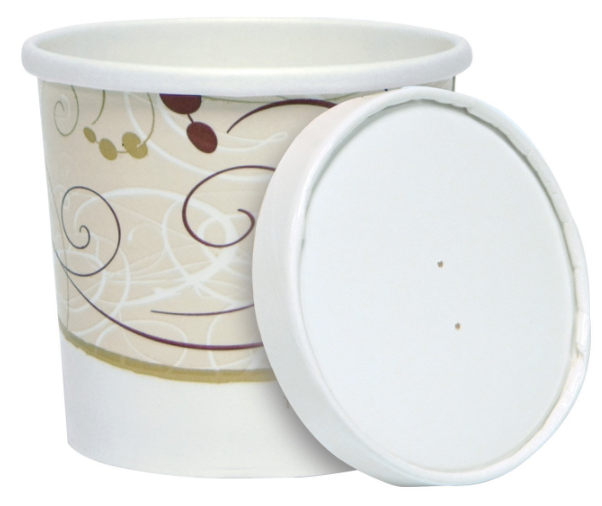 KHB12A-2050 - SOLO HOT FOOD CONTAINER 12 OZ COMBO PACK 250 CT