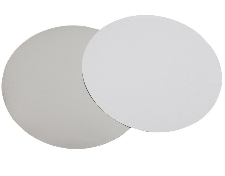 FOIL TO BOARD LID 8" 1000/CASE