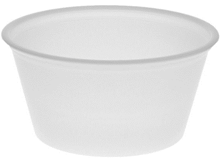PORTION CUP 2OZ DART 200PC 20X125/CASE - PL200N