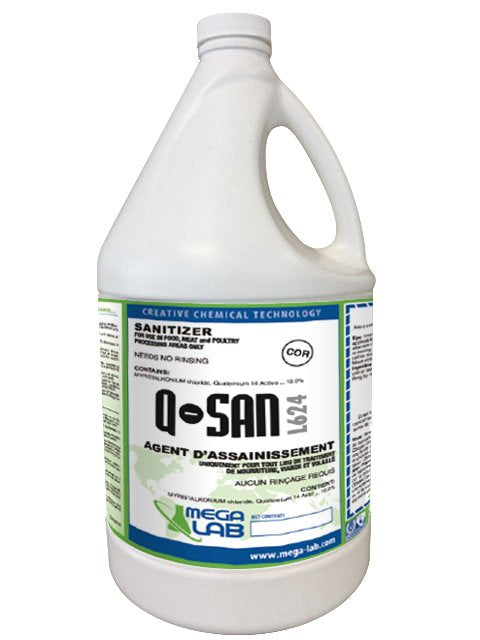Megalab Q-San Quaternary Sanitizer 4X4
