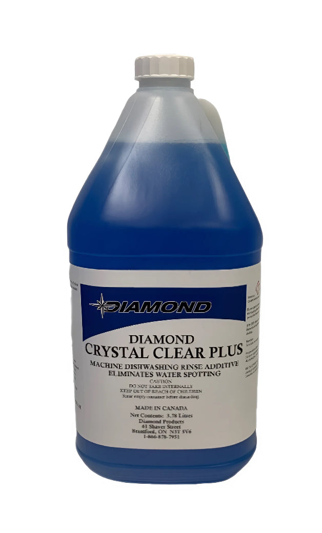 DIAMOND CRYSTAL CLEAR PLUS RINSE AID 4X4L/CASE