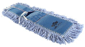 Pro-Stat® Dust mop head 48" x 5" Blue Tie-On - 3103