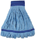 Tube Mop Medium Blue Bagged - 3260