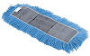 Pro-Stat® Dust mop head 36" x 5" Blue Slip-On to be used with Breakaway Frames - 3302