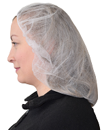 Bouffant Cap/Hairnet Poly 21" (10 packs of 100) - 7731