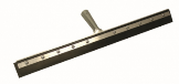 24" Straight Squeegee Black Rubber - 4093