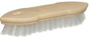 9" Pointed Scrub Brush Poly Bristle Plastic Block - 3620