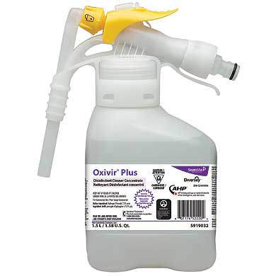 Oxivir Plus Disinfectant 2x 1.5L