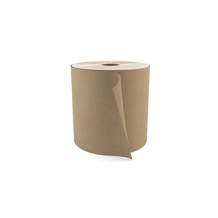 H085 ROLL TOWEL KRAFT 8" x 800' 6/CS