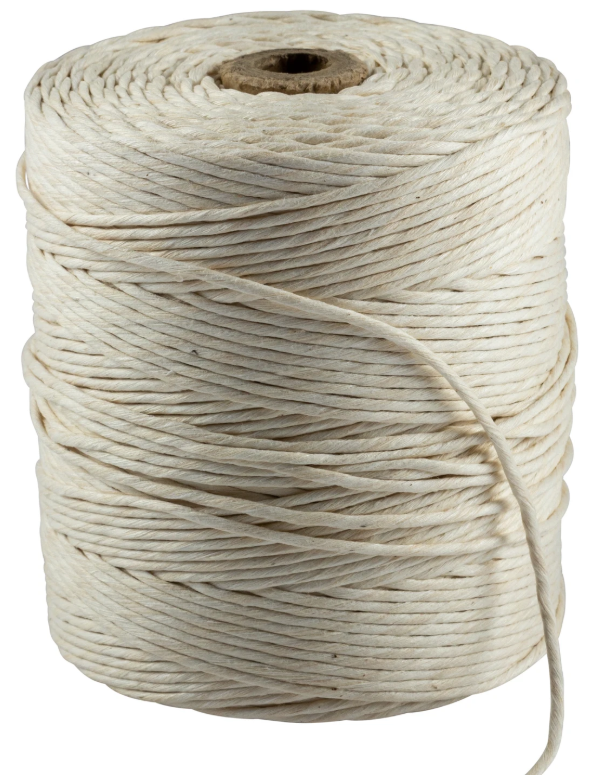 4R 1LB 4PLY COTTON TWINE POLISHED TUBES 10/50PKG BT4R-C